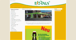Desktop Screenshot of biohaus-muelheim.abo-kiste.com